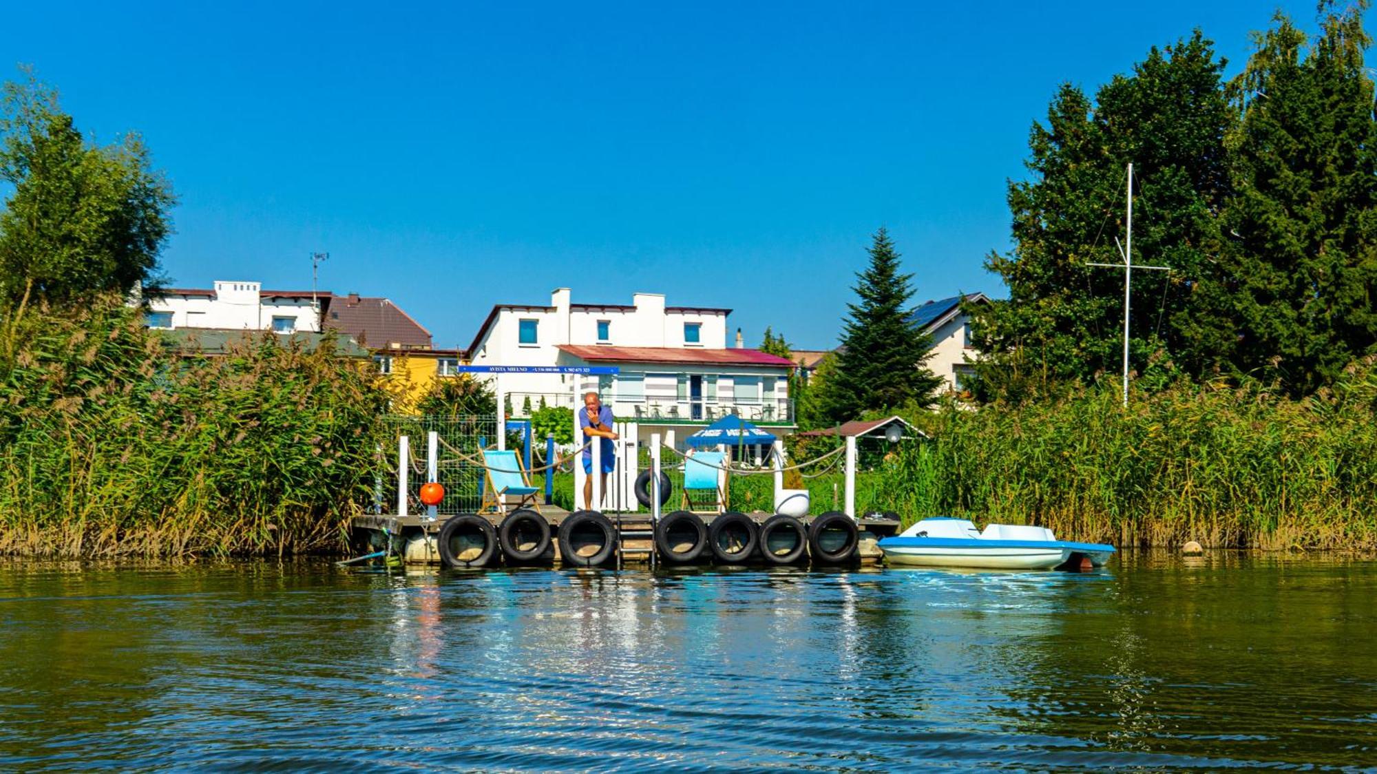 Hotel Avista Mielno Unieście Esterno foto
