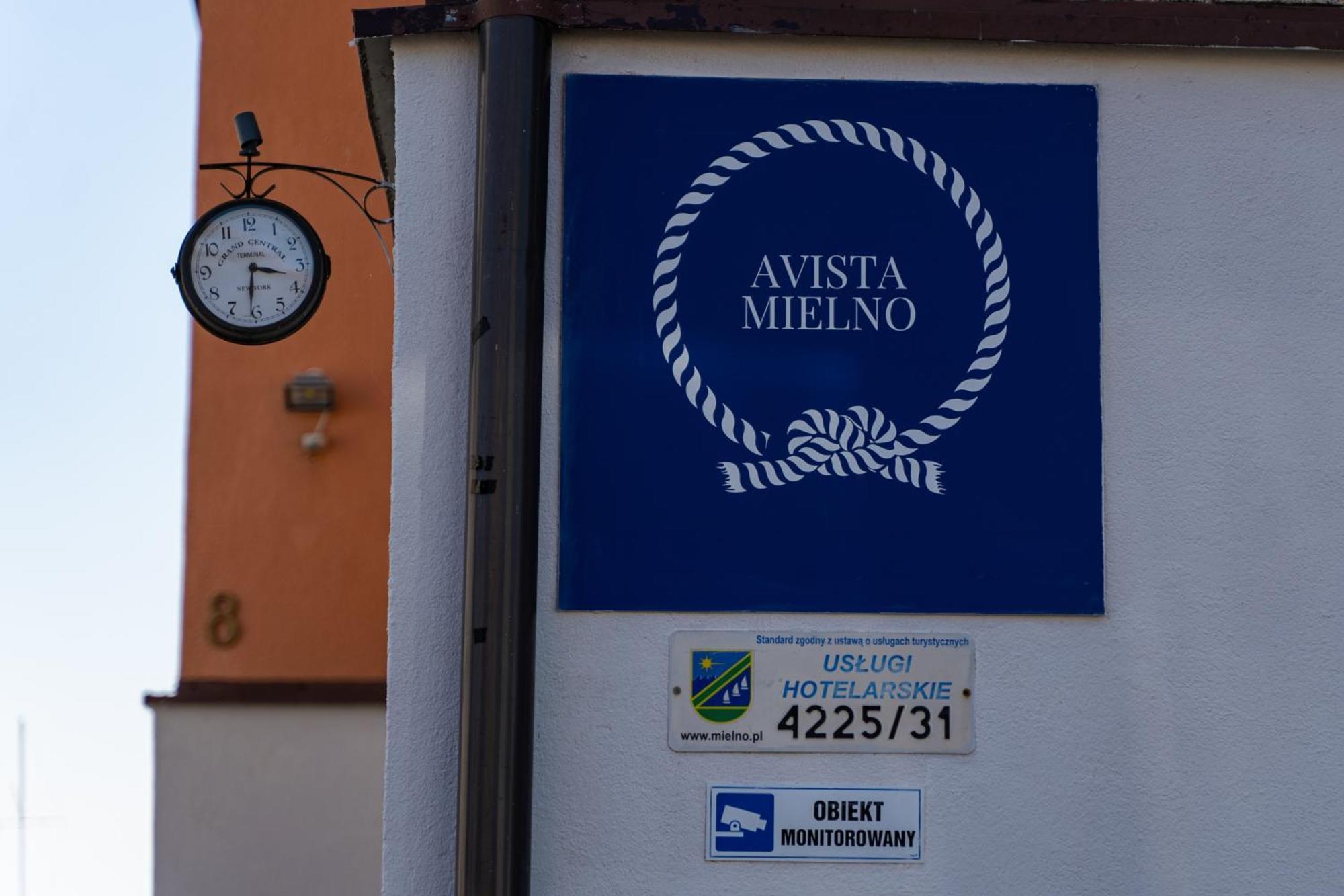 Hotel Avista Mielno Unieście Esterno foto